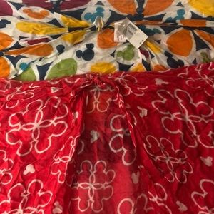 2 Disney Scarfs
